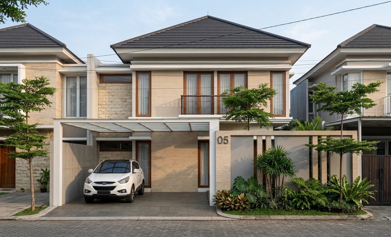 Eksterior rumah tipe 05