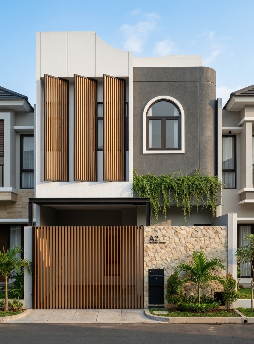 Eksterior rumah tipe A2