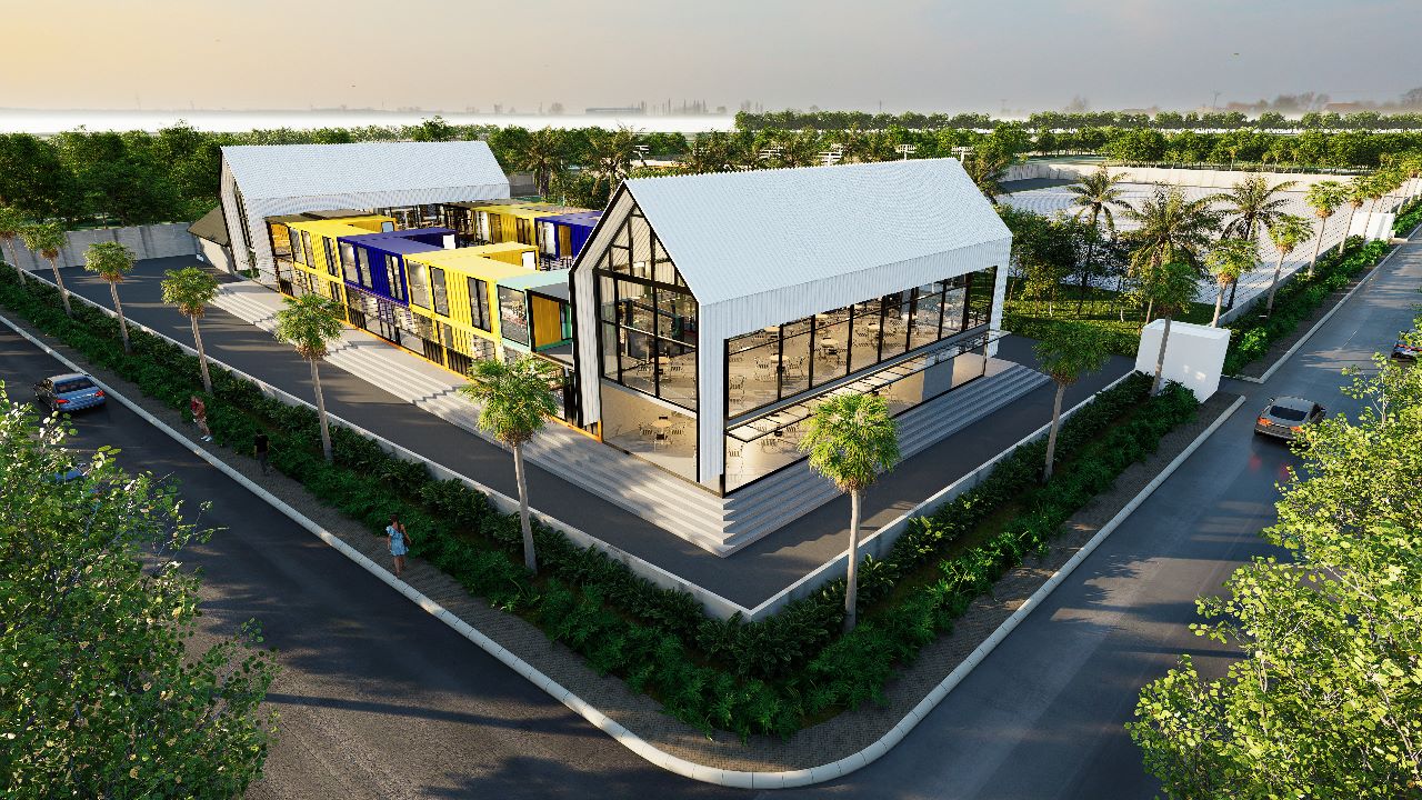 Sport Center Jambi aerial 3
