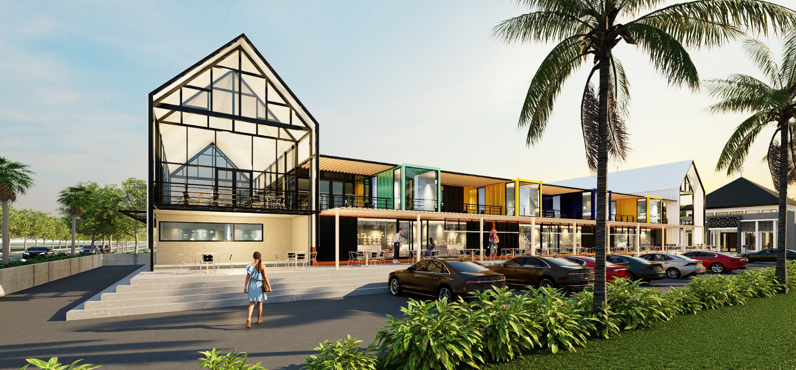 Sport Center Jambi eksterior kontainer 2