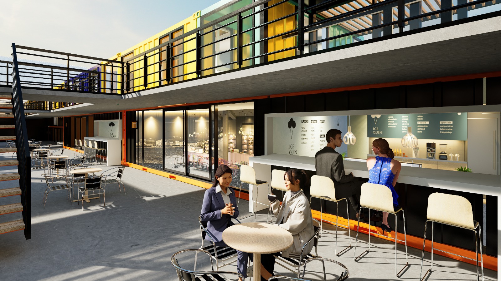 Sport Center Jambi interior Ice Quin